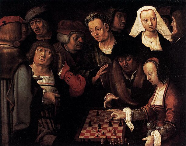 La Partie d'échecs de Lucas Van Leyden