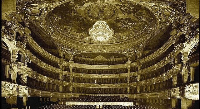 Salle de l'opera Garnier, Paris, 1936