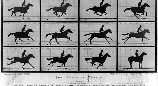 Mouvement d'un cheval par Eadweard Muybridge